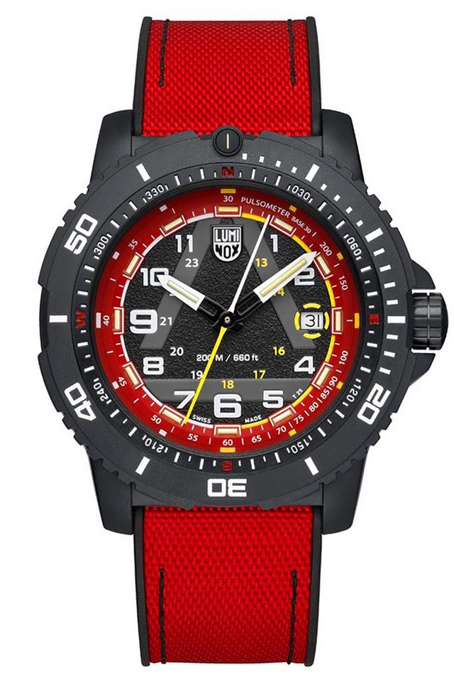 Luminox Quarzuhr Ice-SAR Rot/Schwarz LE von Luminox