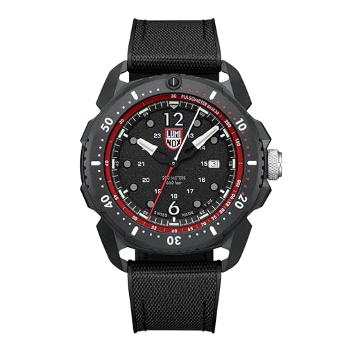 Luminox Herren Analog Quarz Uhr mit Kautschuk Armband XL.1051 von Luminox