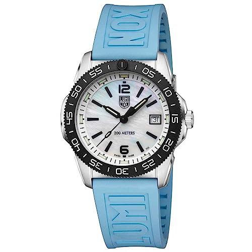 Luminox Herren Analog Schweizer Quarzwerk Uhr mit Gummi Armband XS.3124M von Luminox