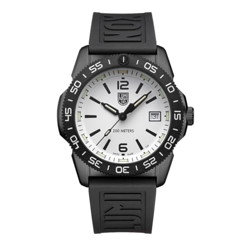 Luminox Herren Analog Schweizer Quarzwerk Uhr mit Gummi Armband XS.3127M von Luminox