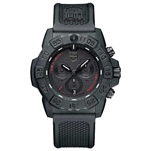 Luminox Herren Analog Chinesisches Quarzwerk Uhr mit Kautschuk Armband XS.3581.SIS von Luminox