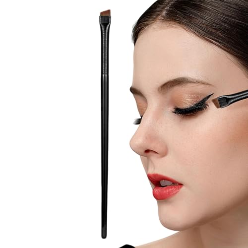 Augenbrauenpinsel, Eyeliner-Make-up-Pinsel, abgewinkelter Augenbrauenpinsel, Eyeliner-Pinsel, für präzises Eyeliner-Augenbrauen-Augenlid von Lumiscent