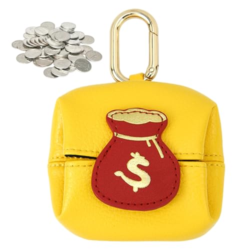 Dragon Year Lucky Money Geldbörse, tragbare Geldbörse, handgefertigte Münztasche, Geldbörse, Münztasche für Kopfhörer von Lumiscent