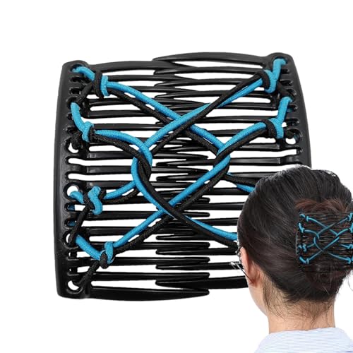 Elastischer Kamm-Clip – Haarkamm Slides | Vintage-Kammclip für Frauen | & Haarspangen | Kreative Haarspange | Haarkamm Clip | Doppelkamm Haarspange für Hochzeiten, Reisen, Alltag, Dating Elastischer Kamm-Clip – Haarkamm Slides | Vintage-Kammclip für Frauen | & Haarspangen | Kreative Haarspange | Haarkamm Clip | Doppelkamm Haarspange für Hochzeiten, Reisen, Alltag, Dating von Lumiscent