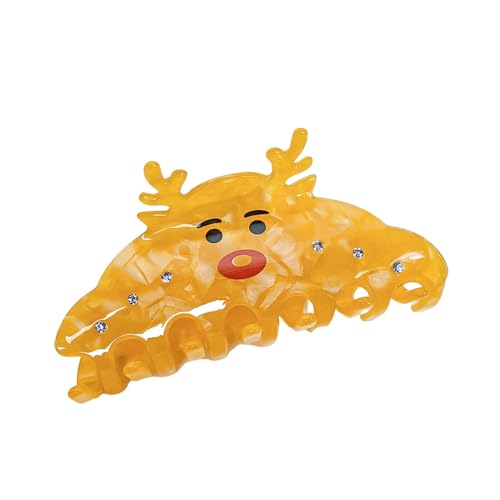 Haarklammer für dickes Haar – Haarstyling-Zubehör, Weihnachts-Haarklammer, schöne dicke Haarspange, & Haarspangen, niedlicher Damen-Haarschmuck, Weihnachtszubehör für dickes Haar, dünnes Haar von Lumiscent