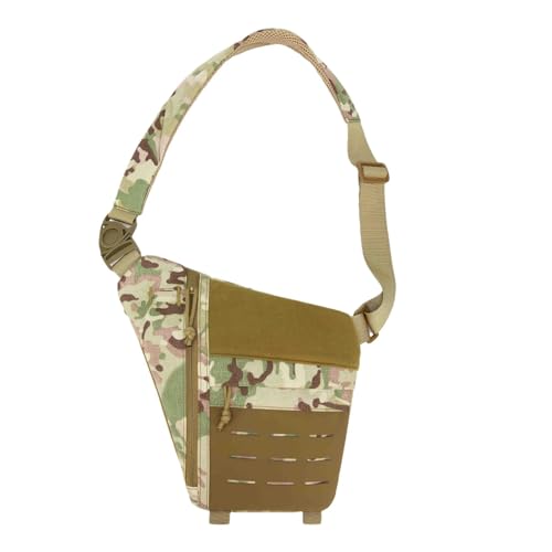 Hüfttasche - Versteckte Unterarm-Umhängetasche | Anti-Diebstahl Crosssbody Bag | Verstellbare Achseltasche | Wasserdichte Verschleißfeste Nylontasche Mehrzweckfächer Tasche für Reisen, cp Camouflage, von Lumiscent