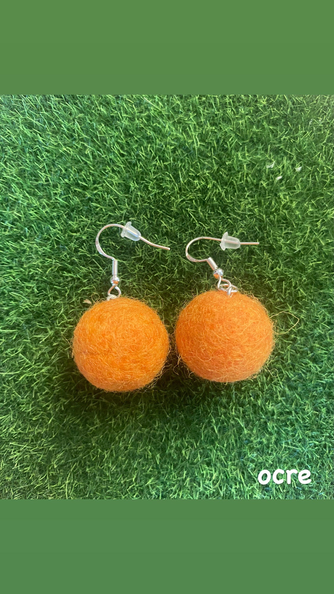 Aesthetic Earrings - Felt Earrings Modern Lightweight, Handmade Boho & Minimalist Jewelry, Filzohrring, Hängeohrring, Filzball Aesthetic Earrings - Felt Earrings Modern Lightweight, Handmade Boho & Minimalist Jewelry, Filzohrring, Hängeohrring, Filzball von LumisfantaSea