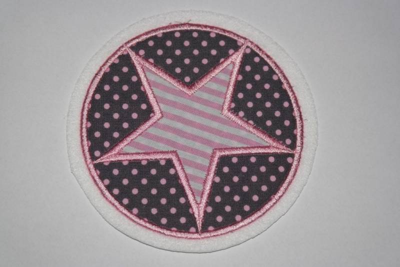Applikation Stern, Aufnäher, Flicken von Lummpitz