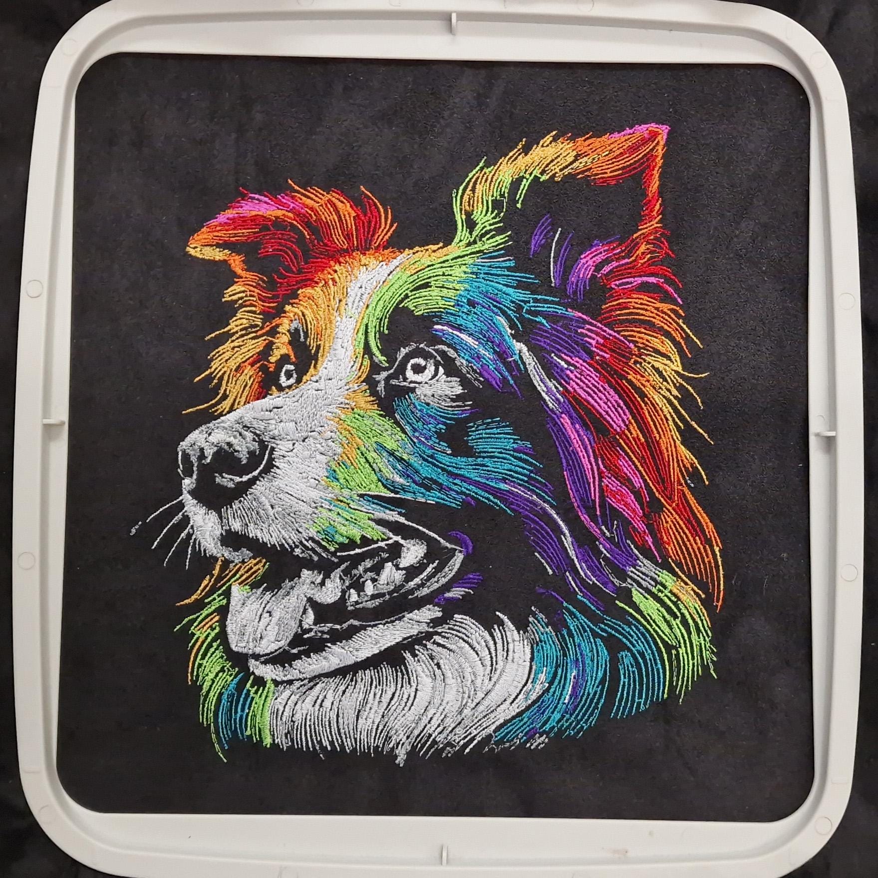 Patches - Fertiges Patch Aufnäher Bunt Tiere Für Deine Projekte Hunde Auf Wunsch Personalisiert Mit Name Lunachild von LunaChildHandmade