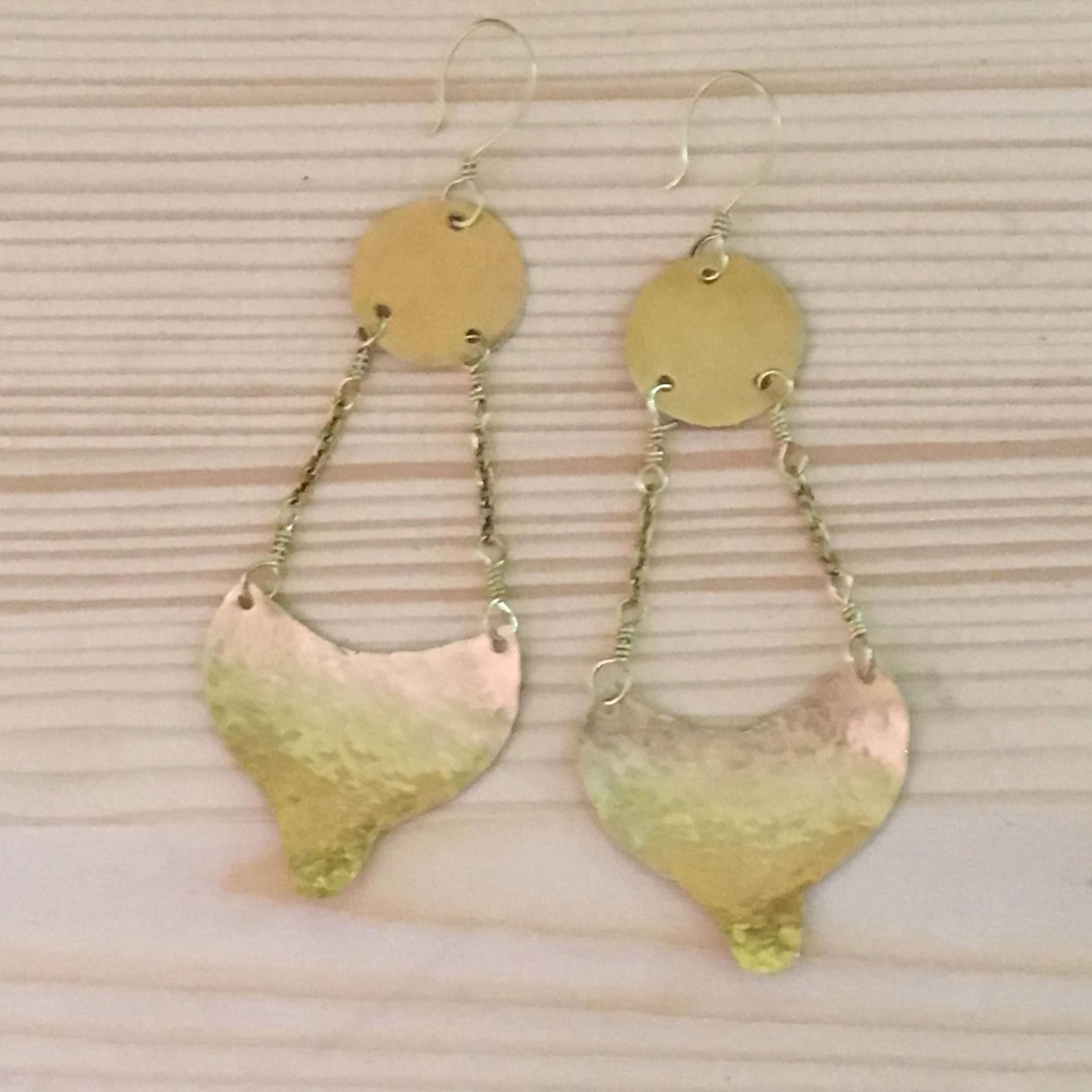 Messing Ohrringe Kalt Geschmiedet Handgefertigte Handgefertigter Schmuck Bauchtanz Geschenk Für Sie Messing Ohrringe Kalt Geschmiedet Handgefertigte Handgefertigter Schmuck Bauchtanz Geschenk Für Sie von LunaDancing