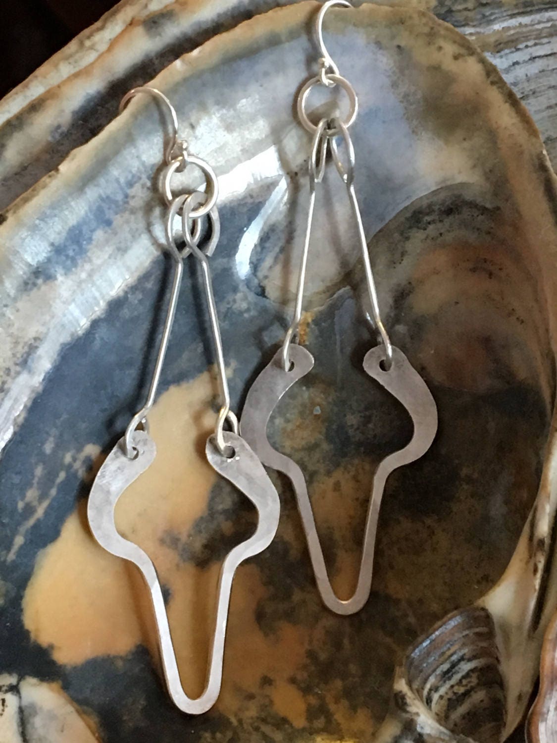 sterling Silber Boho Ohrringe sterling Silber Boho Ohrringe von LunaDancing