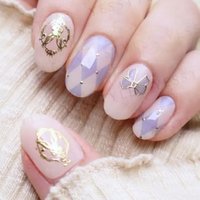 Lunacaca - Alice's Tea Party Nails Art Stickers 24 pcs von Lunacaca