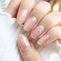 Lunacaca - Delicate Drapes Dancing Nail Art Stickers 24 pcs von Lunacaca