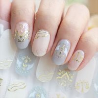 Lunacaca - Libra Constellation Nail Art Stickers 24 pcs von Lunacaca