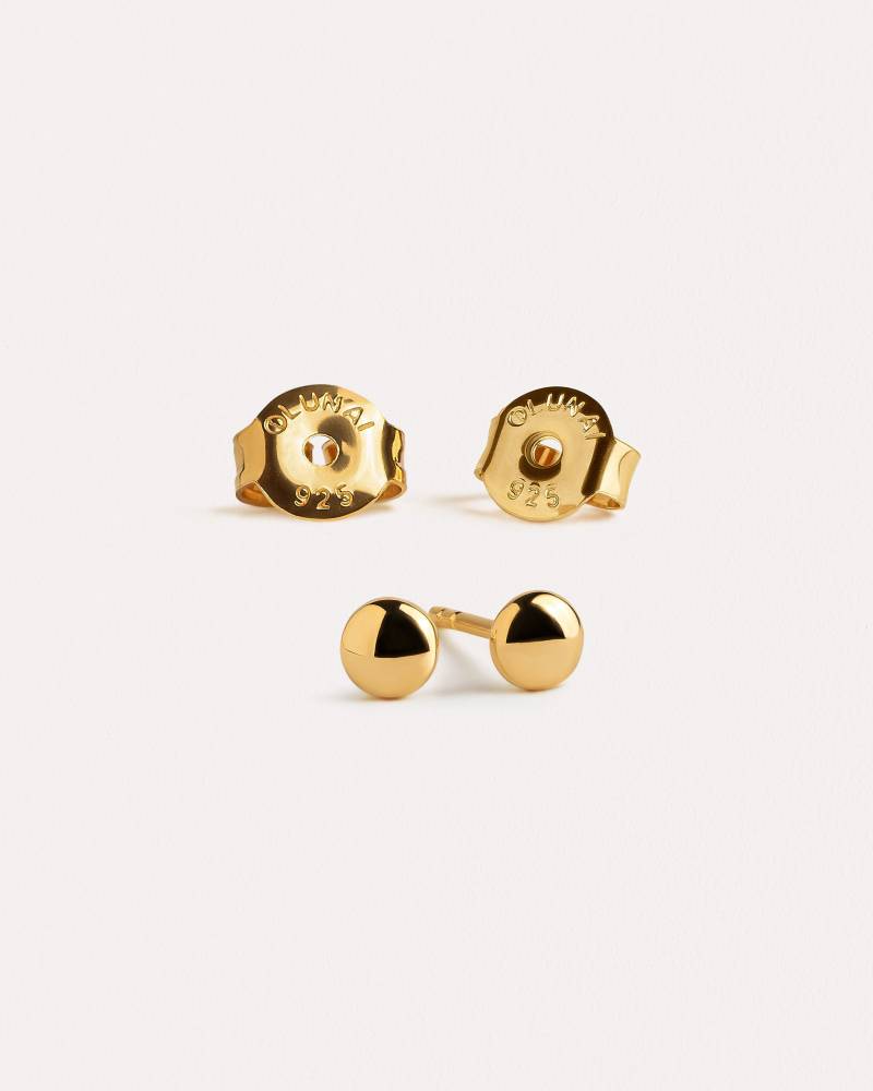 Mini Knorpel Ohrringe Gold - Minimalist Ohrstecker Geschenk Unter 20 Leicht Schmuck Std065 von Lunaijewelry