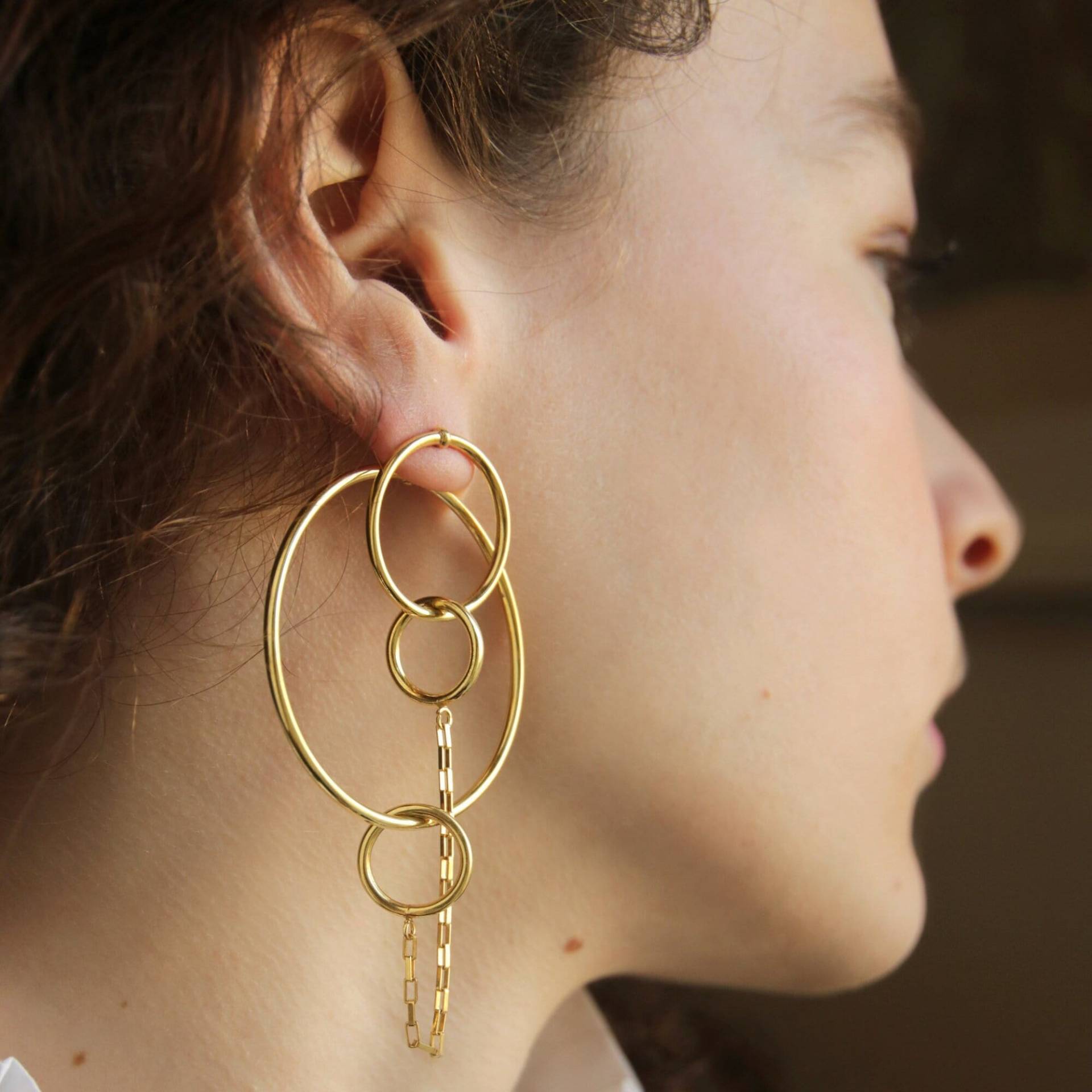 Kosmos Tropfen Ohrringe Kosmos Tropfen Ohrringe von Lunakjewelry