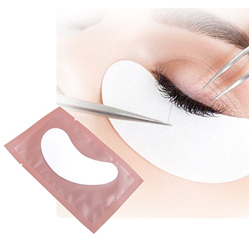 Augenpads für Wimpernverlängerung Wimpern Pads Wimpernverlängerung Pads Eyelash Pad Wimpern Färben Pad Wimpernlifting Pad Under Eye Pads Eye Patch Augen Pads 50 Paar (Rosa) von Lunamoon