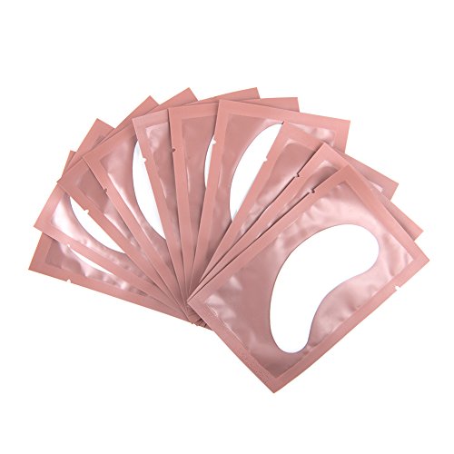 Lunamoon 150Paar Augenpads für Wimpernverlängerung Wimpern Pads Wimpernverlängerung Pad Wimpernlifting Pad Eye Gel Patch for Eyelash Extensions Eyelash Pads (Pink150) von Lunamoon