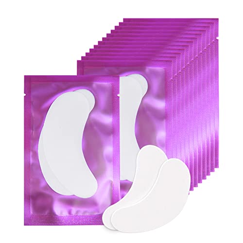 Lunamoon 150Paar Augenpads für Wimpernverlängerung Wimpern Pads Wimpernverlängerung Pad Wimpernlifting Pad Eye Gel Patch for Eyelash Extensions Eyelash Pads (Purple150) von Lunamoon