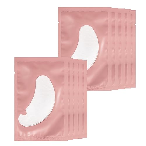 Lunamoon 150Paar Augenpads für Wimpernverlängerung Wimpern Pads Wimpernverlängerung Pad Wimpernlifting Pad Eye Gel Patch for Eyelash Extensions Eyelash Pads (U-Pink150) von Lunamoon