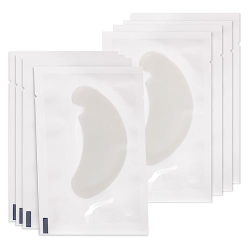 Lunamoon 150Paar Augenpads für Wimpernverlängerung Wimpern Pads Wimpernverlängerung Pad Wimpernlifting Pad Eye Gel Patch for Eyelash Extensions Eyelash Pads (U-White150) von Lunamoon