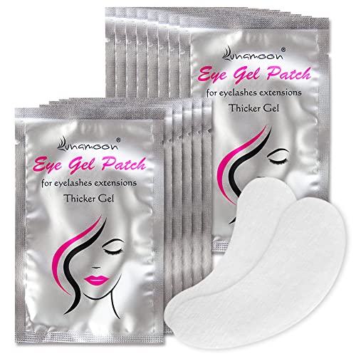 Lunamoon Augenpads für Wimpernverlängerung Wimpern Pads Wimpernverlängerung Pad Eyelash Pad Wimpern Färben Pad Wimpernlifting Pad Eye Gel Patch for Eyelash Extensions 100Paar (Mädchen) von Lunamoon