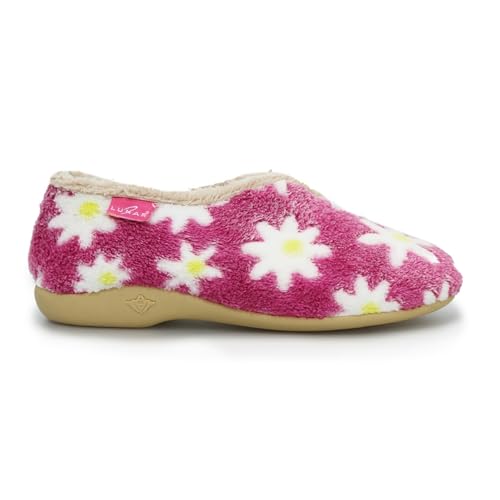 Lunar Damen Daisy/KLA021 Hausschuhe, Rose Lunar Damen Daisy/KLA021 Hausschuhe, Rose von Lunar