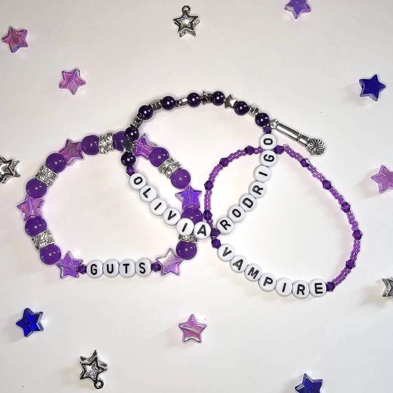Lila Perlen Armband Set Guts, Vampire & Pop Star Inspiriert Lila Perlen Armband Set Guts, Vampire & Pop Star Inspiriert von LunariaDreamcraft