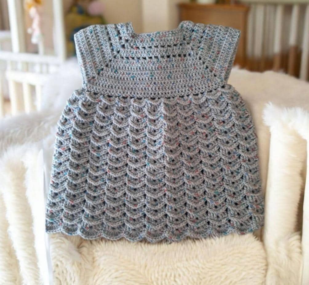 Babykleid| Gehäkelt von LunasMuetzenparadies