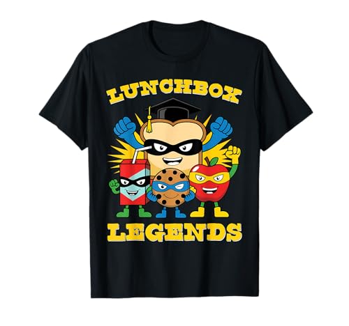 Lunchbox Legends Funny Kids Back to School Kindergarten T-Shirt Lunchbox Legends Funny Kids Back to School Kindergarten T-Shirt von Lunchbox Heroes Funny Kindergarten 1st 2nd 3 grade