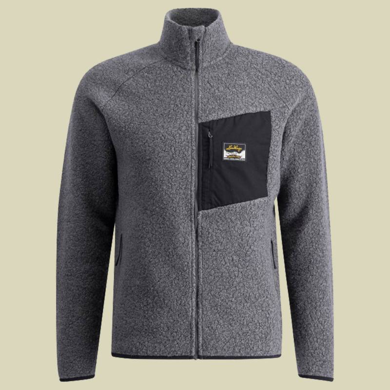 Flok Wool Pile Men grau L - Farbe granit von Lundhags