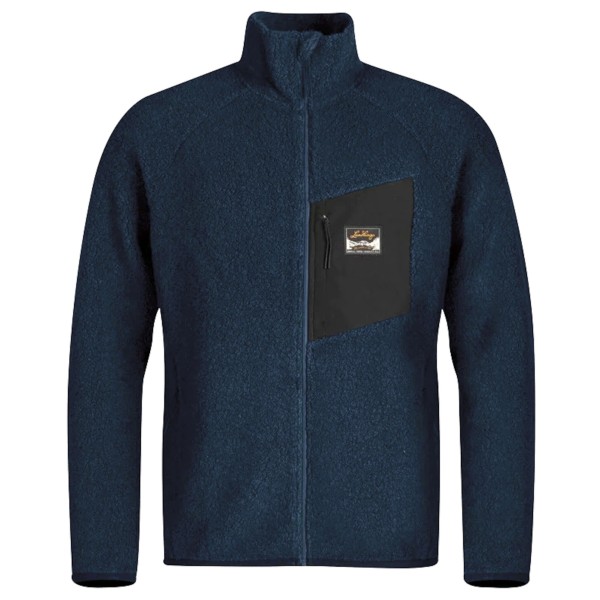 Lundhags - Flok Wool Pile - Fleecejacke Gr M blau von Lundhags