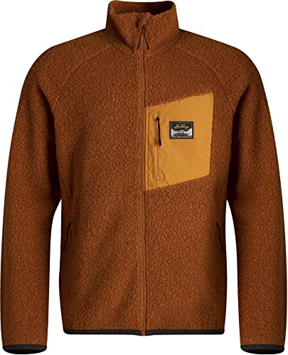 Lundhags Flok Wool Pile Jacke Herren braun von Lundhags