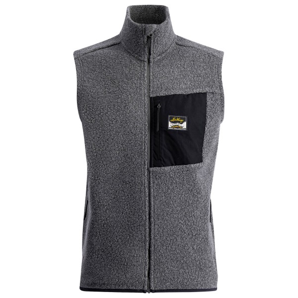 Lundhags - Flok Wool Pile Vest - Wollweste Gr S grau von Lundhags