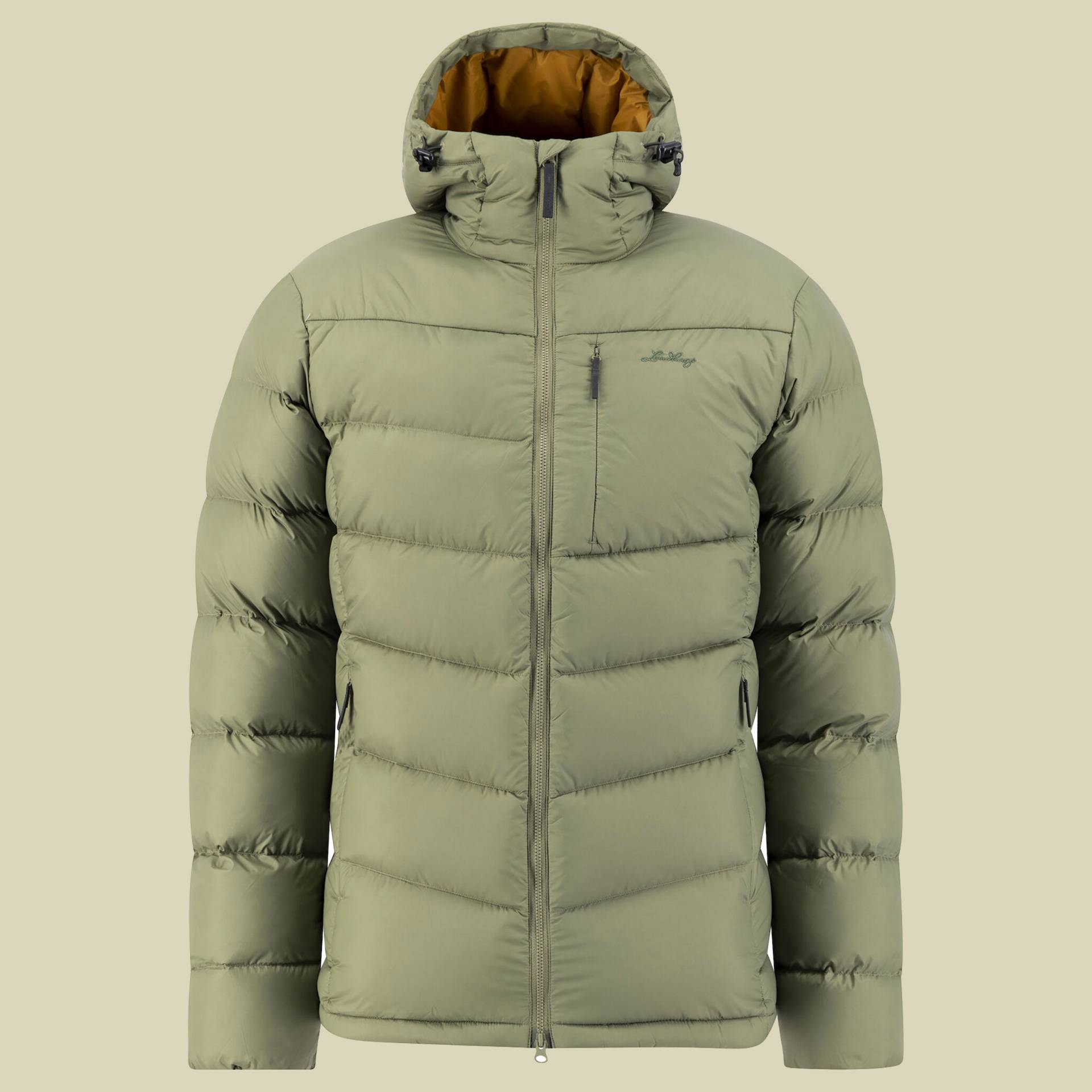 Fulu Down Hooded Jacket Men Größe L  Farbe clover von Lundhags