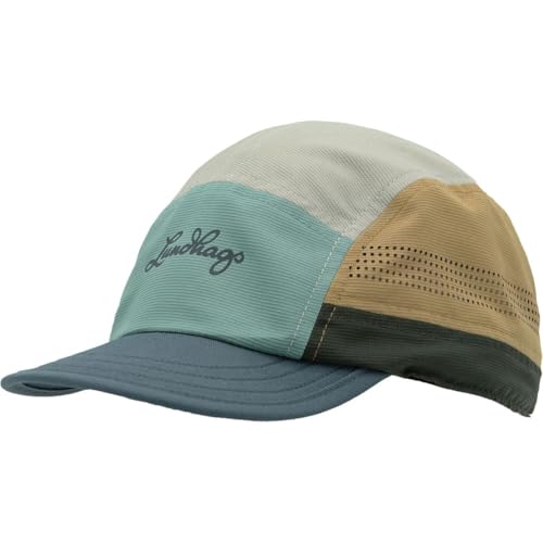 Lundhags Herren Damen Unisex Cap Mütze Kopfbedeckung Core Pocket Cap, Farbe:Mehrfarbig, Artikel:-63210 Multi Green von Lundhags
