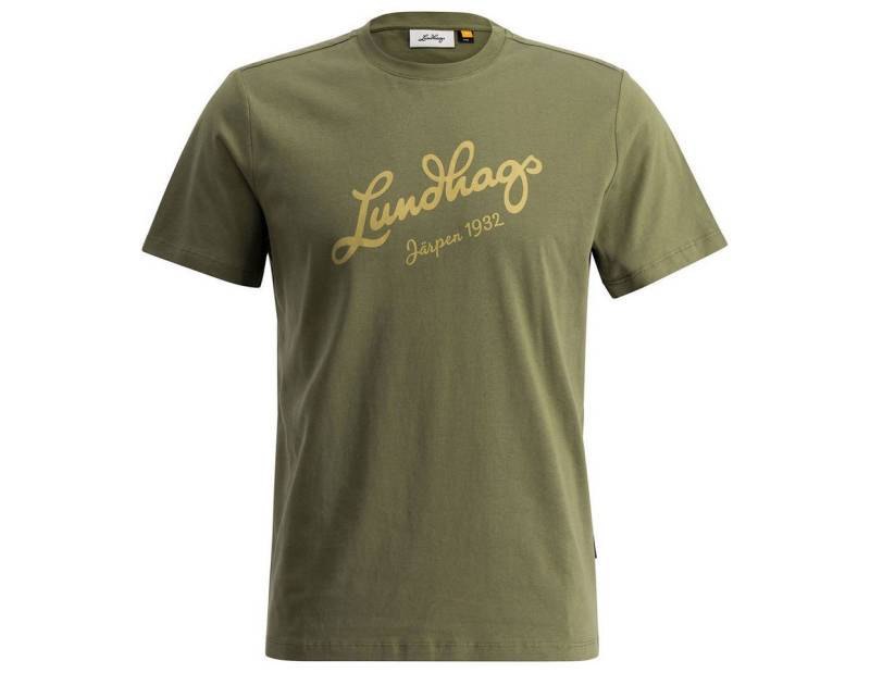 Lundhags Kurzarmshirt Herren T-Shirt Järpen Logo von Lundhags