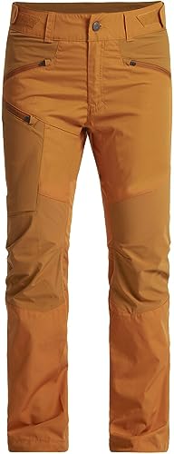 Lundhags Makke Light Stretch-Hybrid-Wanderhose Damen (as3, Numeric, Numeric_38, Regular, Regular, Gold/Dark Gold) von Lundhags