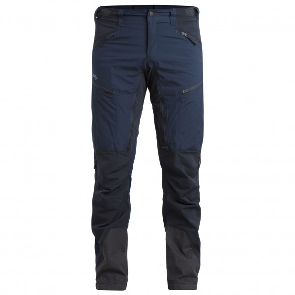 Lundhags - Makke Pant - Trekkinghose Gr 48 - Short blau von Lundhags