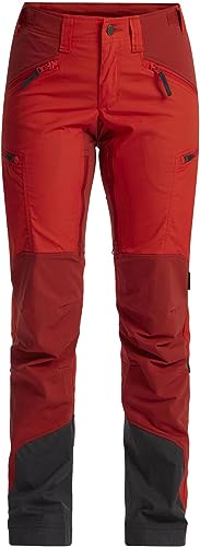 Lundhags Makke Ws Pant Regular Trekkinghose (as3, Numeric, Numeric_42, Regular, Regular, Lively Red/Mellow Red) von Lundhags