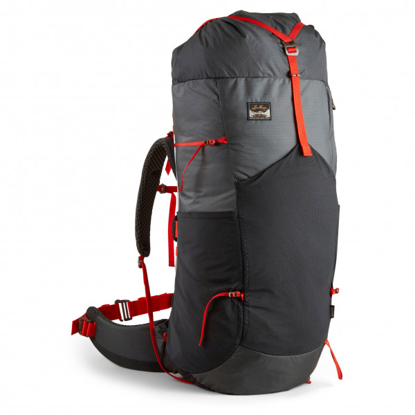 Lundhags - Padje Light 45 - Trekkingrucksack Gr 45 l - 42-48 cm;45 l - 46-52 cm grau;rot von Lundhags