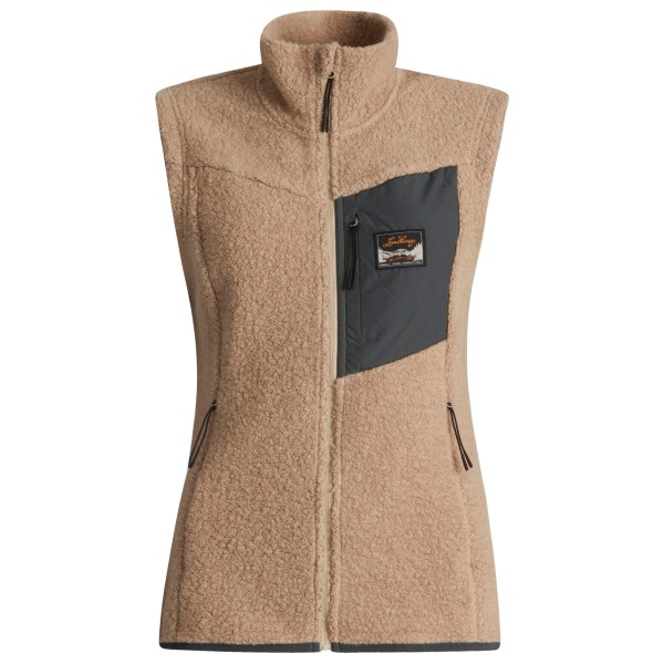 Lundhags - Women's Flok Wool Pile Vest - Wollweste Gr L beige von Lundhags