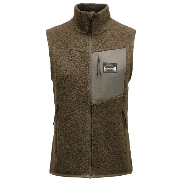 Lundhags - Women's Flok Wool Pile Vest - Wollweste Gr M braun von Lundhags