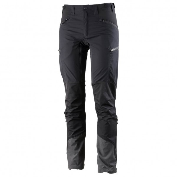 Lundhags - Women's Makke Pant - Trekkinghose Gr 38 - Regular schwarz/grau von Lundhags