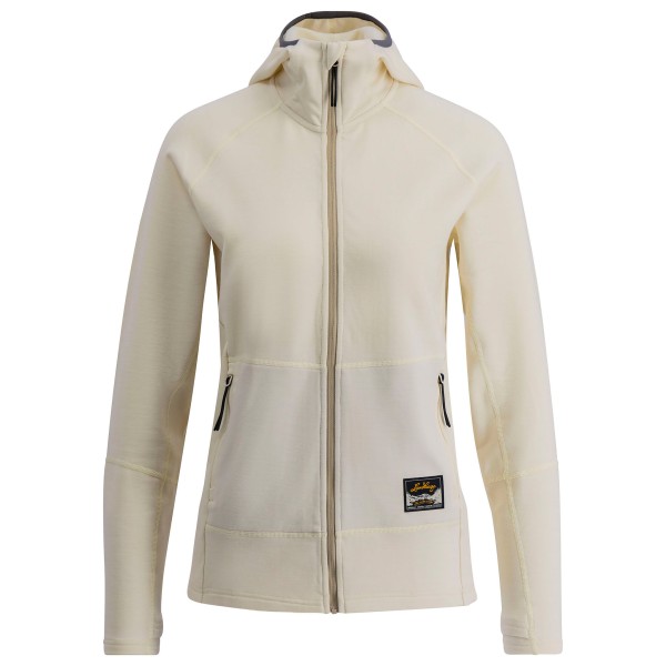 Lundhags - Women's Tived Merino Hoodie - Merinohoodie Gr M beige/grau von Lundhags