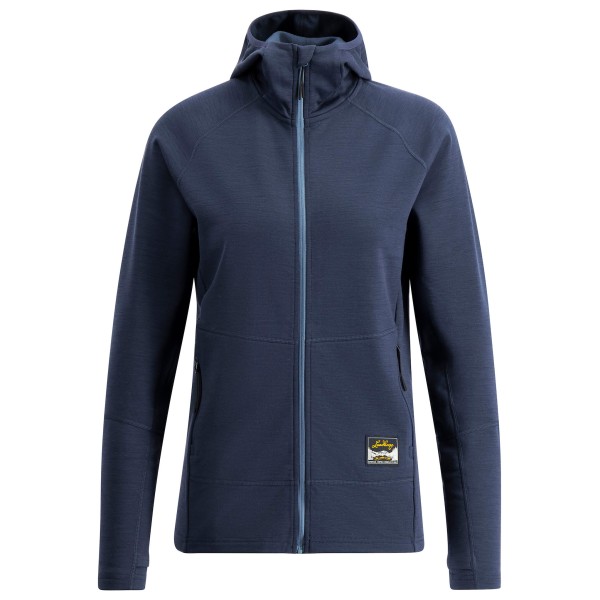 Lundhags - Women's Tived Merino Hoodie - Merinohoodie Gr M blau von Lundhags