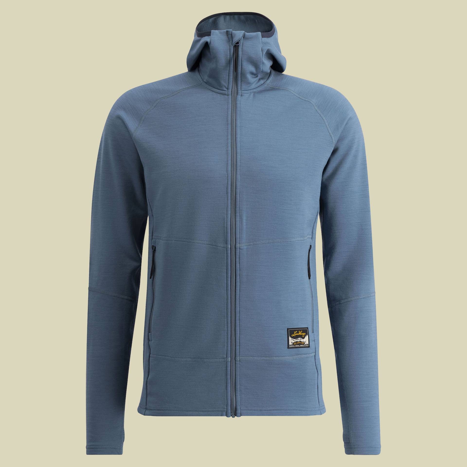 Tived Merino Hoodie Men Größe M  Farbe denim blue von Lundhags