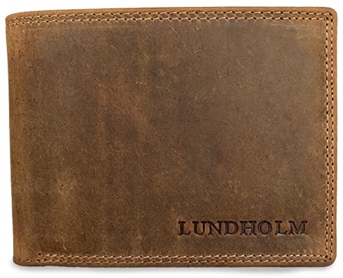 Geldbörse Herren klein mit Münzfach Leder | Portmonee Herren Braun | Herren Ledergeldbörse aus echtem Leder | Lundholm Top Qualität | Echtleder Geldbeutel Männer Geldbörse Herren klein mit Münzfach Leder | Portmonee Herren Braun | Herren Ledergeldbörse aus echtem Leder | Lundholm Top Qualität | Echtleder Geldbeutel Männer von Lundholm