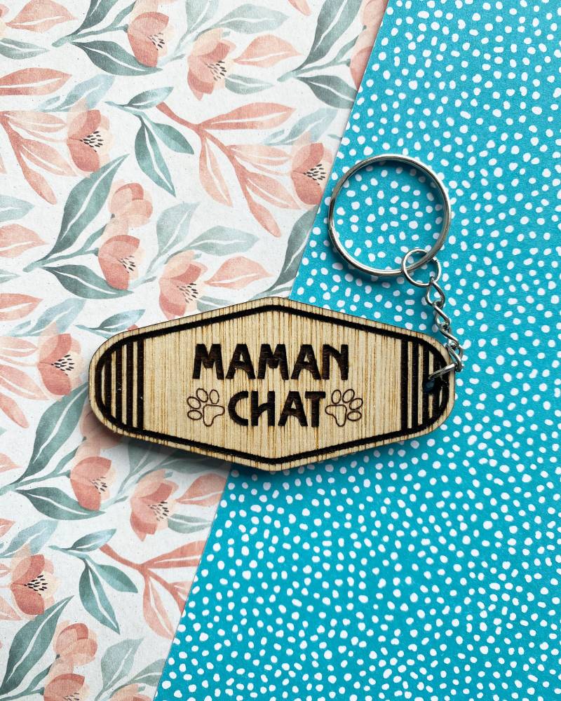 Schlüsselanhänger „Cat Mom", Für Katzenliebhaber, Haustiere Schlüsselanhänger „Cat Mom", Für Katzenliebhaber, Haustiere von LunefulleCreations