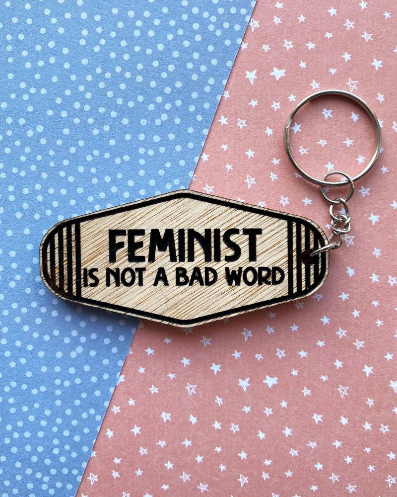 Schlüsselanhänger "Feminist Is Not A Bad Word" - Verlobt, Feministin, Patriarchat, Motelschlüssel, Motelschlüssel Schlüsselanhänger "Feminist Is Not A Bad Word" - Verlobt, Feministin, Patriarchat, Motelschlüssel, Motelschlüssel von LunefulleCreations